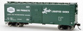 Bowser HO Scale RTR 40 foot Box Car Union Carbide Linde Air LAPX 127