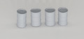 JL Innovative S Scale Custom Oil Barrels Pre-painted and labeled Grey Barrels #1963