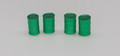 JL Innovative S Scale Custom Oil Barrels Pre-painted and labeled Green Barrels #1964
