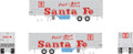 Rapido HO 40' Fruehauf Fluted Side Volume Van - Santa Fe (AT&SF): #F 40683R
