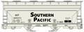 Accurail HO ACF 2-Bay Covered Hoppers Southern Pacific SP 490473