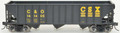 Bowser HO 70 ton 12 panel Hoppers C&O/CSX #141444