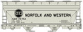 Accurail HO ACF 2-Bay Covered Hoppers N&W  170754