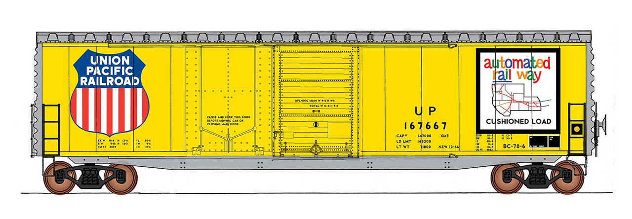 低価送料無料InterMountain 50ft standard double door boxcar Kit UP Union Pacific ユニオンパシフィック 外国車輌