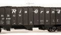 Arrowhead Models HO Rio Grande As Delivered '10-1960', Committee Design Hopper  #17600