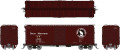 Rapido HO GN 40' Boxcar w/ Late IDNE: Great Northern - Mineral Red