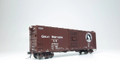 Rapido HO GN 40' Boxcar w/ Early IDNE: Great Northern - Mineral Red  21492