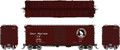 Rapido HO GN 40' Boxcar w/ Late IDNE: Great Northern - Mineral Red  5085