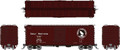 Rapido HO GN 40' Boxcar w/ Early IDNE: Great Northern - Mineral Red #21584
