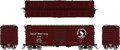 Rapido HO GN 40' Boxcar w/ Early IDNE: Great Northern - Mineral Red #2179