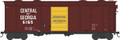 Bowser HO 40ft Box Car Central of Georgia With roof hatches  6161