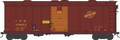 Bowser HO 40ft Box Car Chicago North Western With roof hatches  108610