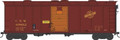 Bowser HO 40ft Box Car Chicago North Western With roof hatches  108618