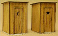 GC Laser HO-SCALE OUTHOUSE 2-PACK Kit #1145