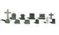 * Woodland   Tombstones - N scale  A2164