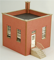 GC Laser HO Scale The Cube Factory Guard House #19030 NEW Brick