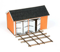 AMB LaserKits HO Scale Cullen Hand Car Shed Kit #191
