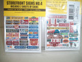 Blair Line HO Scale  Storefront Signs #4     #137