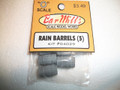 Bar Mills O Scale Rain Barrels 5 pieces