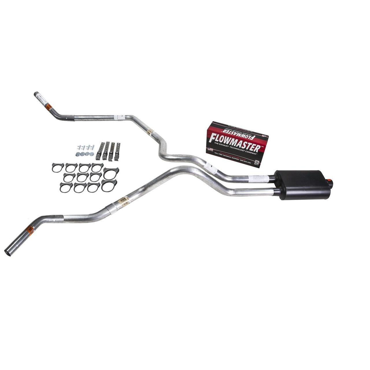 1988-1995 Chevy Silverado Truck 3/" Single Exhaust Kit Flowmaster 40 Series