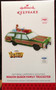 Boxed Hallmark 2013 "Wagon Queen Family Truckster" Ornament features the car from "National Lampoon's Vacation."