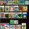 Korean Stamps MNH - many different topics.