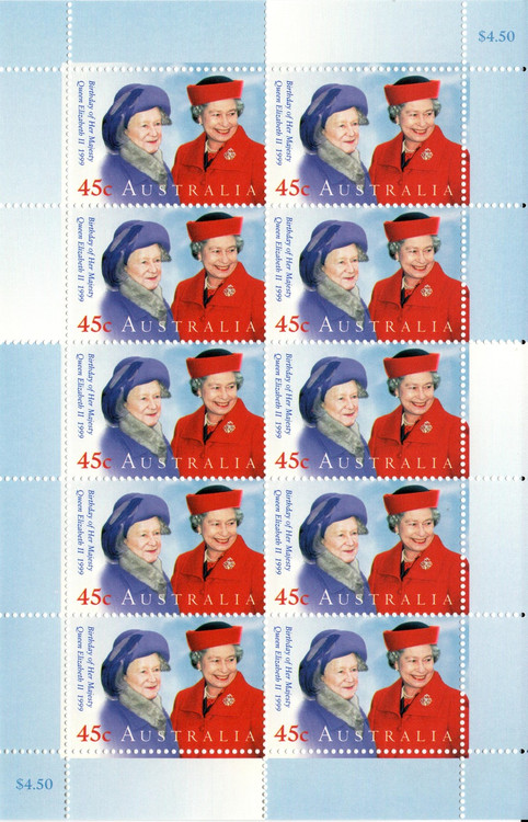 Sheet of 10 Stamps