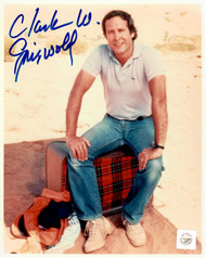 Chevy Chase authentic signed Vacation 8x10 Color Movie Photo.  A signing with Chevy is always full of surprises.