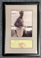 A&R Collectibles is pleased to offer you something very very special.  This double matted and framed piece includes an 8x10 photo of Harry Caray like you have never seen before.