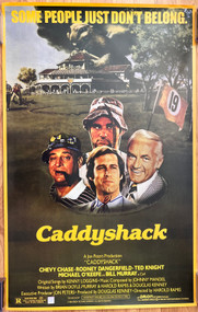Caddyshack is a 1980 American Sports comedy film directed by Harold Ramis and written by Brian Doyle-Murray, Ramis and Douglas Kenney. It stars Chevy Chase, Rodney Dangerfield, Ted Knight, Michael O'Keefe, and Bill Murray.