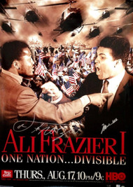 Many years have passed since that historic night, known to many boxing observers simply as "The Fight of the Century."  A piece of American HISTORY and a numbered limited edition of only 15.  Only 2 left!!!  Call Today!