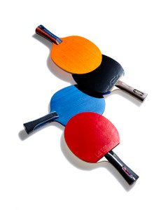 Set of 4 Ping pong Bats