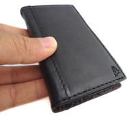 genuine vintage leather case for iphone 5 s SE stand book wallet credit card 5s bls free shipping