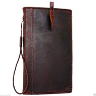 genuine oil leather Case For Samsung Galaxy Note 3 book wallet handmade free shipping it
