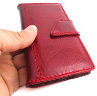 genuine full leather Case for Samsung Galaxy S4 s 4 book wallet handmade skin free shipping
