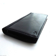 genuine vintage leather case for samsung galaxy s5 book wallet cover s 5 slim black thin daviscase