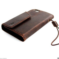 genuine italy leather case for iphone 5 5S 5C SE cover book wallet credit card magnet luxurey 