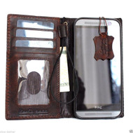 genuine leather slim case for htc one m8 cover purse book pro wallet stand  flip free shipping luxury au