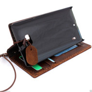 genuine italy leather case for nokia lumia icon cover book wallet credit card magnet luxurey 