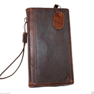 genuine italy leather hard case for iphone 6 cover book wallet credit card magnet luxurey 