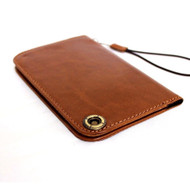 genuine italy leather case for iphone 6 cover book wallet credit card magnet luxurey flip free shipping  60s