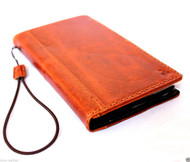 genuine oil cow leather hard case for iphone 5s 5c 5 SE cover book wallet credit card c s flip handmade luxury ! gift