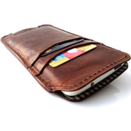 genuine italy leather case for iphone 6 cover book wallet credit card magnet luxurey flip slim R free shipping  60s 4.7 