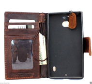 genuine italy leather case for nokia lumia 930 cover book wallet credit card magnet luxurey new