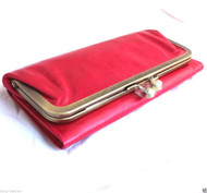 Genuine leather woman bag design pink purse Vintage tote Handbag christmas m clutch