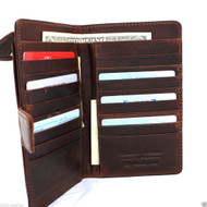 genuine leather Case for LG G4 / G5 / G6 / V10 / V20 / G Stylo / Stylus 2  book wallet magnet cover brown cards slots  daviscase