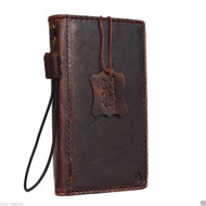 genuine italian leather Case for Samsung Galaxy S6 book wallet luxury cover s Business