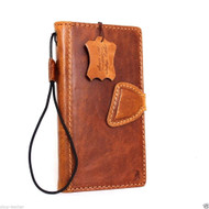 genuine italian oiled leather Case for Htc One M9 book wallet luxury cover s Businesse premium IL