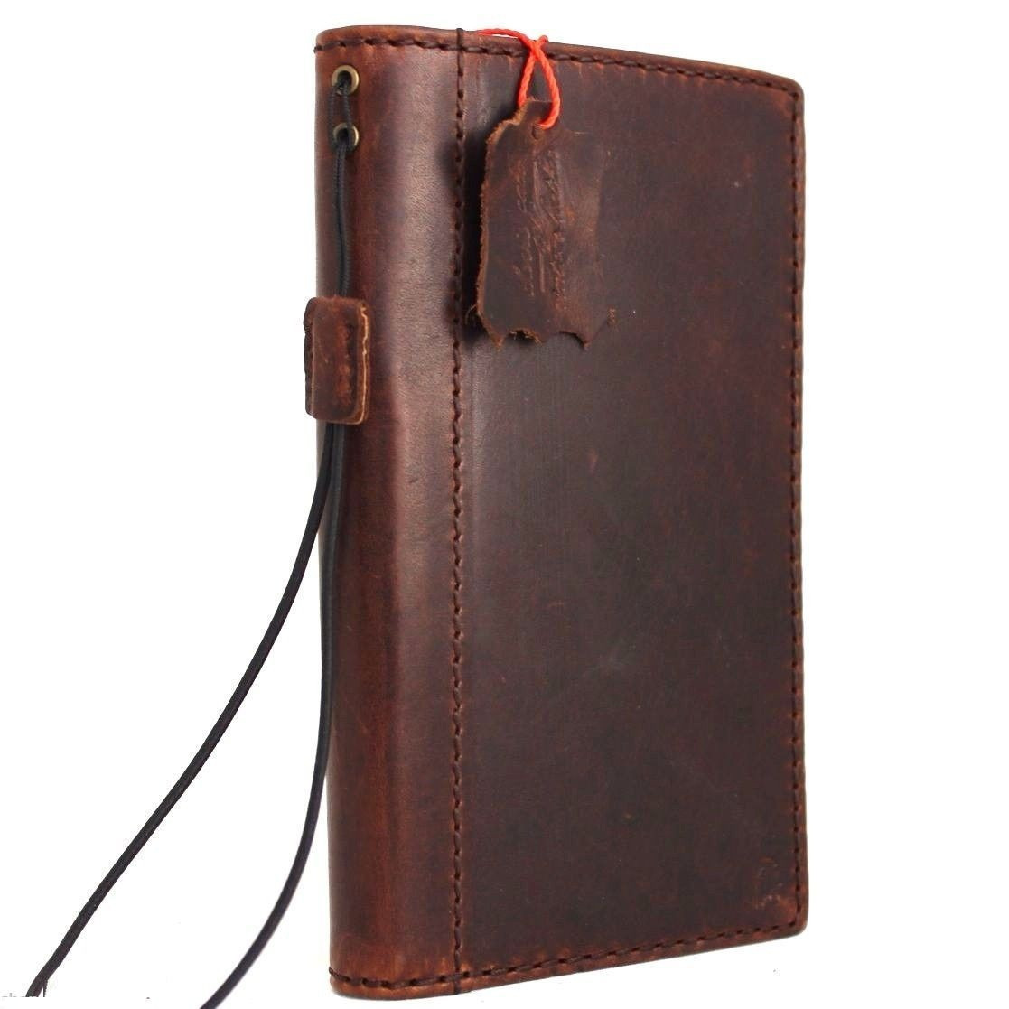 persoonlijkheid sap Ongemak genuine vintage leather Case for Samsung Galaxy S6 Edge Plus book wallet  luxury cover 6 slim s IL - Shop-Leather