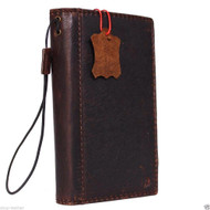 genuine Vintage full leather case for Microsoft  lumia 950XL book wallet credit card slots cover luxurey RETRO brown slim daviscase